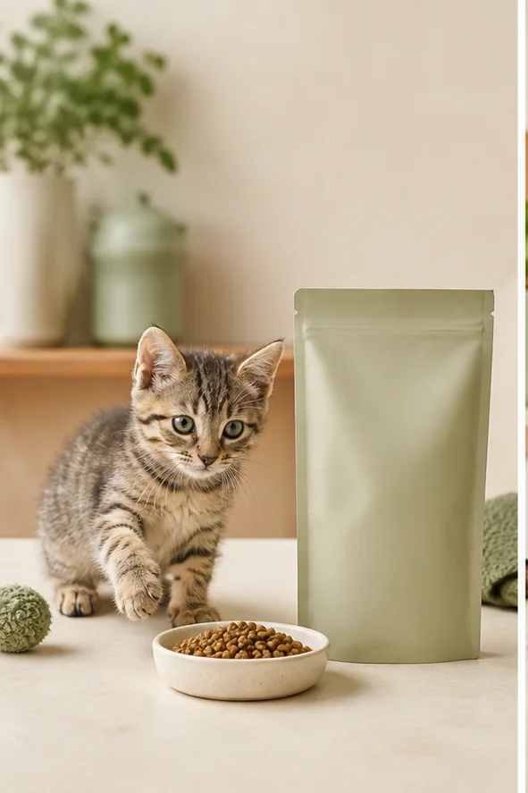 Alimentación del gatito