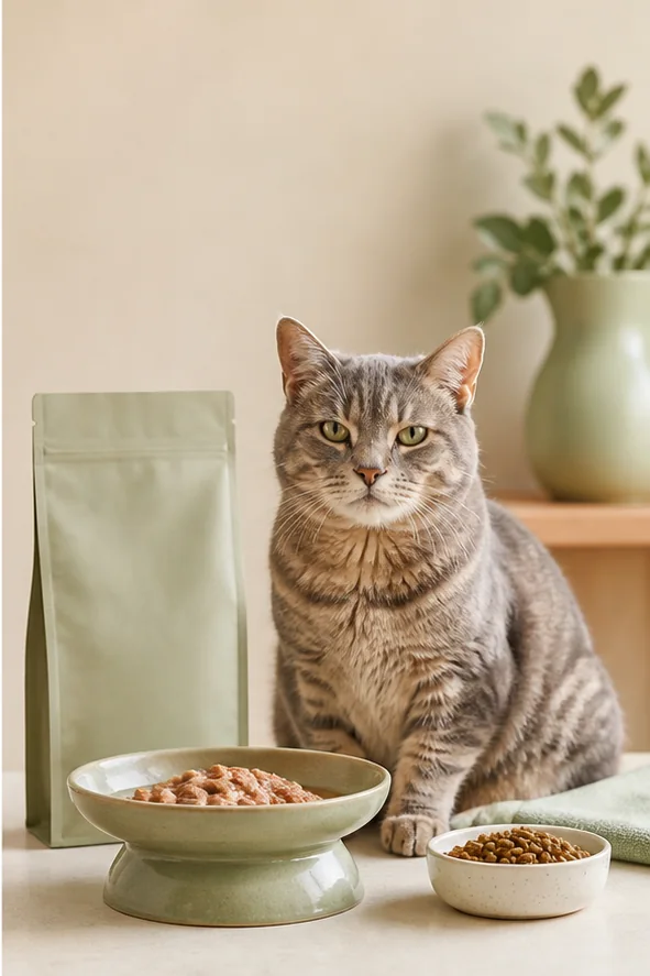 Comida para gato senior