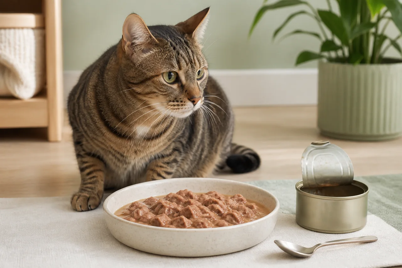 Comida húmeda completa para gato