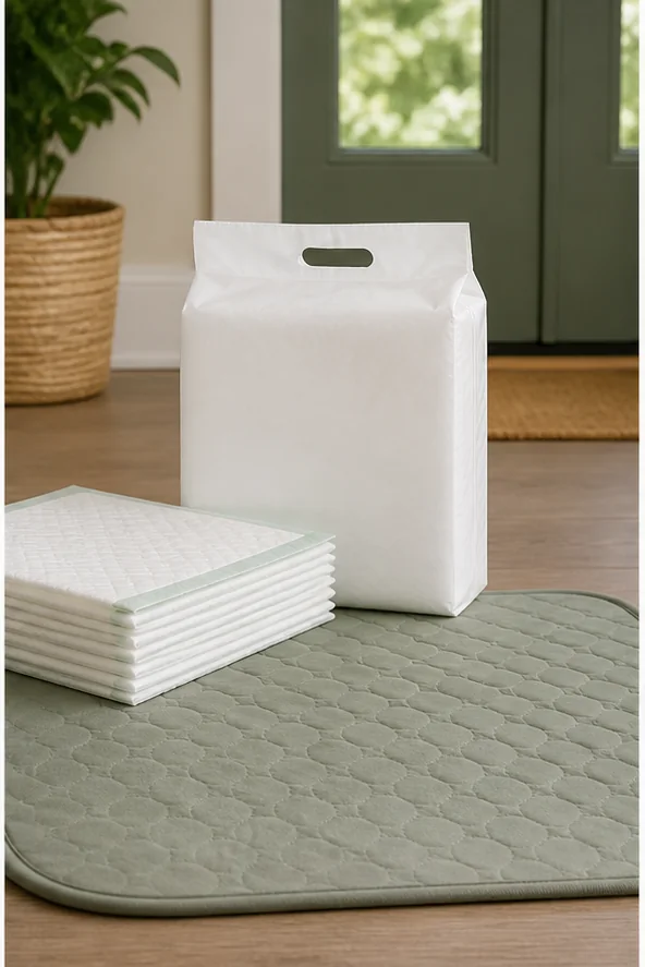 Empapadores y tejido protector para la zona del perro