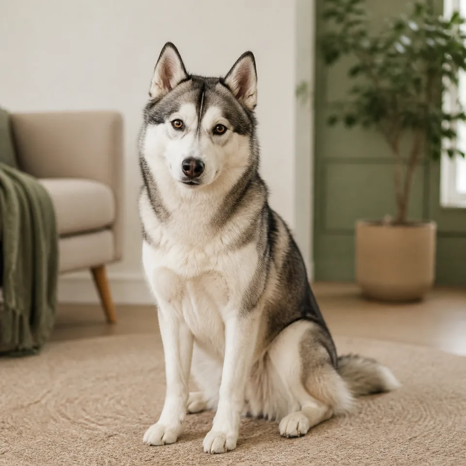 Husky siberiano
